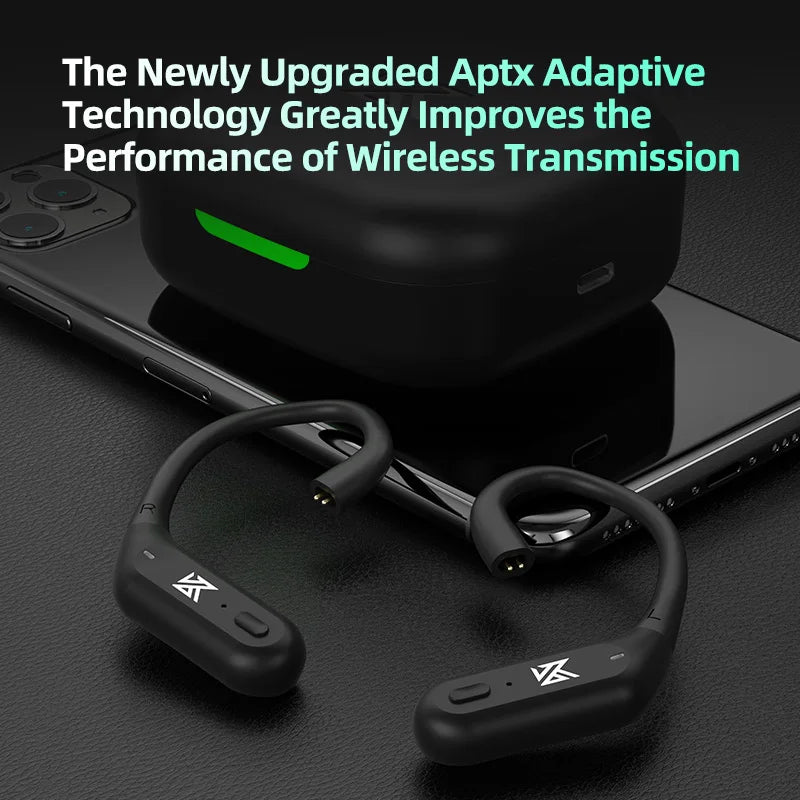 KZ-XZ10 Hybrid Driver Kz xz10Ear-Hook Earphones - Bluetooth 5.3 & Wired Combo with aptX for ZS10 Pro, ZSN Pro, D-FI