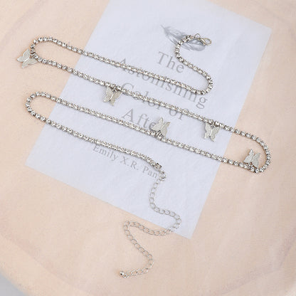 Fashion Sexy Butterfly Body Chain Belly Waist Chain for Women Summer Beach Trend Jewelry Accessories Belt Party Gift