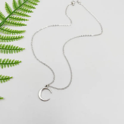 2021 Fashion 5 Designs Moon Pendant Chain Female Necklace For Wholesale Friendly Gifts Jewelry Women Necklace Drop Shipping