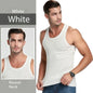 1 Pack Four Seasons Men's Cotton Joker Vest Teenagers Simple Fit Sports Fitness T-shirt Middle-aged Casual Sleeveless Shirt