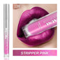 12 Color Diamond Metallic Shine Liquid Lipstick Pearlescent Waterproof Glitter Lip Gloss Smudge Proof Glamorous Lip Makeup