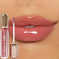 Mirror Pearl Lip Gloss Waterproof Long Lasting Moisturizing Lipstick Shine Glitter Lip Glaze Women Non Stick Cup Lip Tint Makeup