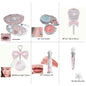Flower Knows Mermaid Glow Makeup Set Eyeshadow Lip Gloss Blush Pearl Shell Series New Arrival Fantasy Look Gift for Girls