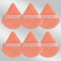 6 Pcs New Triangular Sponge Puffs with a Soft Skin Friendly and Delicate Makeup Feel Suitable for Home or Travel Use