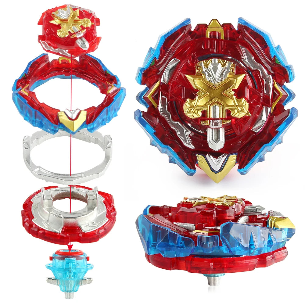 Bey Burst B-200 Xiphoid Xcalibur Gyro Metal Spinning Top with Sword LR Launcher New Year Gift