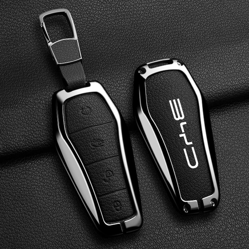 Car Accessories Key Case Holder Cover Chain For  BYD Atto 3 Han EV Dolphin Durable Second Song Pro Tang Dm QIn PLUS MAX Yuan
