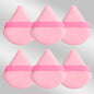 6 Pcs New Triangular Sponge Puffs with a Soft Skin Friendly and Delicate Makeup Feel Suitable for Home or Travel Use