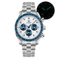 Watchdives New Wd1863 Quartz Men Watch VK63 Chronograph Bubble Sapphire Waterproof 39Mm Steel Top Brand Luxury Business Watch