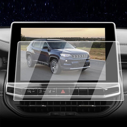 Tempered glass protective film For Jeep compass 2022-2025 Car 10.1 inch GPS navigation film LCD screen Anti-scratch Film