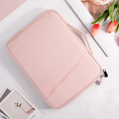 Waterproof Notebook Handle Bag Laptop Sleeve Case For Macbook Air 11 12 13 13.6 M4 M3 M2 iPad Pro 11 Tablet Bag Computer Handbag