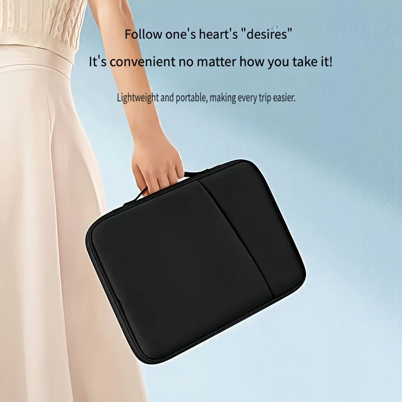 Waterproof Notebook Handle Bag Laptop Sleeve Case For Macbook Air 11 12 13 13.6 M4 M3 M2 iPad Pro 11 Tablet Bag Computer Handbag
