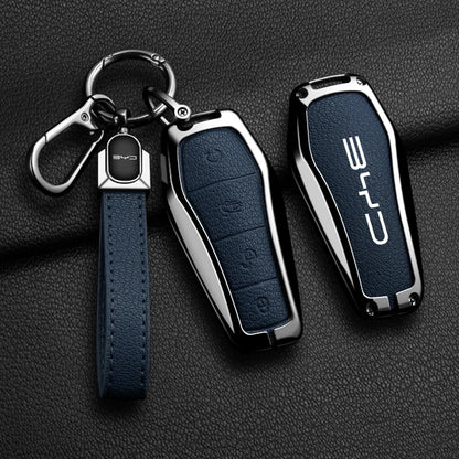 Car Accessories Key Case Holder Cover Chain For  BYD Atto 3 Han EV Dolphin Durable Second Song Pro Tang Dm QIn PLUS MAX Yuan