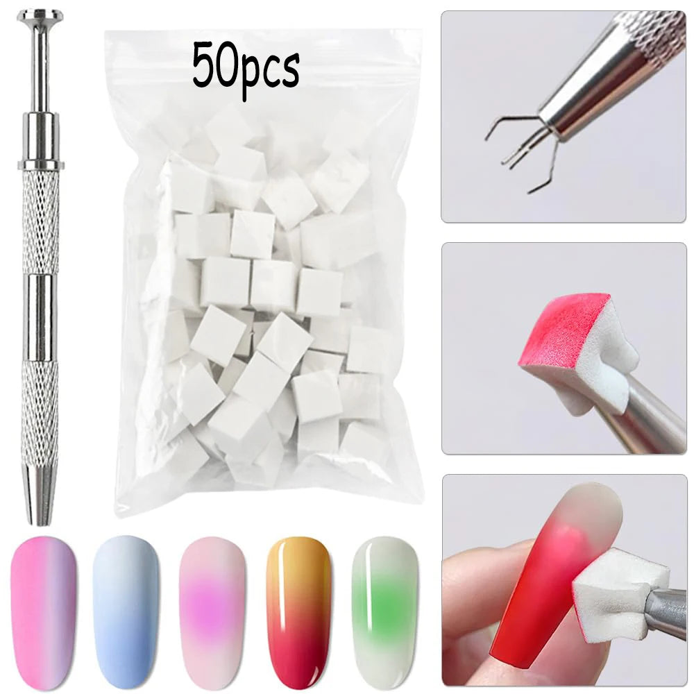 5ml Pink Nail Art Air Cushion Patting Glue Gradient Smudge Blusher UV LED Soak Off Nail Art Gel Autumn Winter Manicure Decoratio