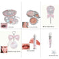 Flower Knows Mermaid Glow Makeup Set Eyeshadow Lip Gloss Blush Pearl Shell Series New Arrival Fantasy Look Gift for Girls