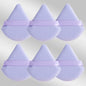 6 Pcs New Triangular Sponge Puffs with a Soft Skin Friendly and Delicate Makeup Feel Suitable for Home or Travel Use