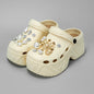 Women's Slippers 9CM High Platform Garden Fashion Clogs Shoes Women's Slippers Thick Bottom EVA Sandals Summer Girls Slippers