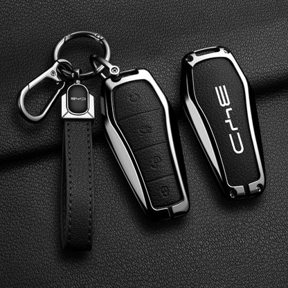 Car Accessories Key Case Holder Cover Chain For  BYD Atto 3 Han EV Dolphin Durable Second Song Pro Tang Dm QIn PLUS MAX Yuan