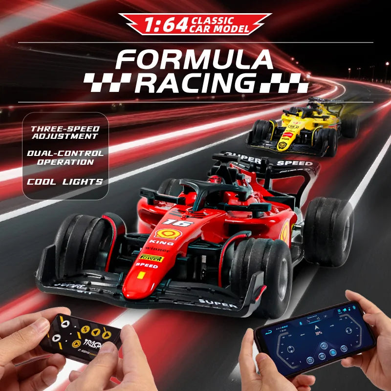 1:43 Mini Formula Racing Alloy RC Cary Model  Car Die Cast Toy Car Boy Gift  Party Toys Indoor And Outdoor Toy Christmas Toy