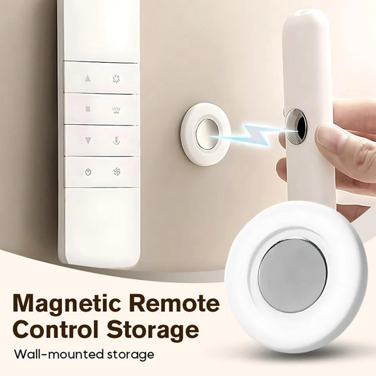 2/3/4/6/8/10/12pcs Strong Magnetic Hook Remote Control Anti-lost Hook Magnetic Wall Hanging Organizer Home Garden Accessories
