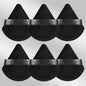 6 Pcs New Triangular Sponge Puffs with a Soft Skin Friendly and Delicate Makeup Feel Suitable for Home or Travel Use