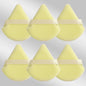 6 Pcs New Triangular Sponge Puffs with a Soft Skin Friendly and Delicate Makeup Feel Suitable for Home or Travel Use