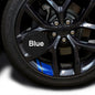 6Pcs Car Sticker Reflective Wheel Hub Decals Resistant Cover Exterior Accessory Car Decor Car Stickers for Dodge Chrysler Jeep