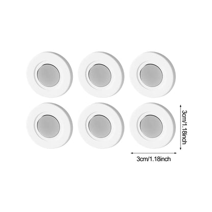 2/3/4/6/8/10/12pcs Strong Magnetic Hook Remote Control Anti-lost Hook Magnetic Wall Hanging Organizer Home Garden Accessories