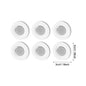 2/3/4/6/8/10/12pcs Strong Magnetic Hook Remote Control Anti-lost Hook Magnetic Wall Hanging Organizer Home Garden Accessories