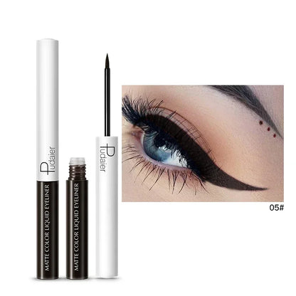 15 Color Long Lasting Liquid Eyeliner Makeup Waterproof  Fast Dry Liquid Eyeliner Matte Multicolor Eye Liner