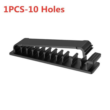 Self-adhesive Cable Organizer Wire Tie Cable Clamp Clips Holder Clamp Management Car GPS Data Decorative Cord Winder Manager