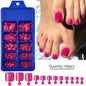 120/100Pcs Almond Fake Nails Extension Wearable Full Cover False Nail Solid Color Mid-length Stiletto/Square Press on Nails