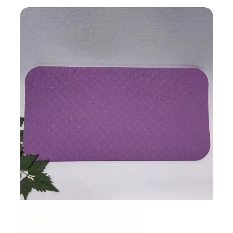 Yoga mat home fitness plate support exercise mat tpe thickening sports anti-slip knee kneeling mat