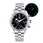 Watchdives New Wd1863 Quartz Men Watch VK63 Chronograph Bubble Sapphire Waterproof 39Mm Steel Top Brand Luxury Business Watch