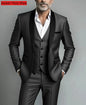 Men Formal Slim Fit Tuxedo Prom Suit Male Groom Wedding Blazers High Quality Groomsman Luxury Dress Business Banquet Party Suit