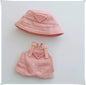 15 17cm For Labubu Doll Retro Denim Overalls Ropa Clothing Luxury Montaigne Skirt Dress Outfit Clothes Shoes Set Accessories