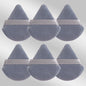 6 Pcs New Triangular Sponge Puffs with a Soft Skin Friendly and Delicate Makeup Feel Suitable for Home or Travel Use