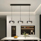 LED Modern Pendant Light, Adjustable Lighting Simple Dining Table Light, Glass Restaurant Light, Home Decoration Indoor Lighting
