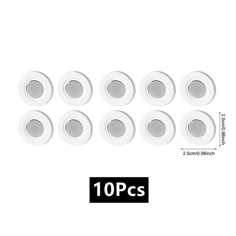 2/3/4/6/8/10/12pcs Strong Magnetic Hook Remote Control Anti-lost Hook Magnetic Wall Hanging Organizer Home Garden Accessories