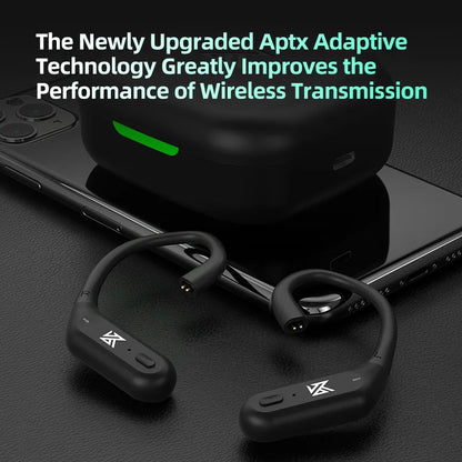 KZ-XZ10 Hybrid Driver Kz xz10Ear-Hook Earphones - Bluetooth 5.3 & Wired Combo with aptX for ZS10 Pro, ZSN Pro, D-FI
