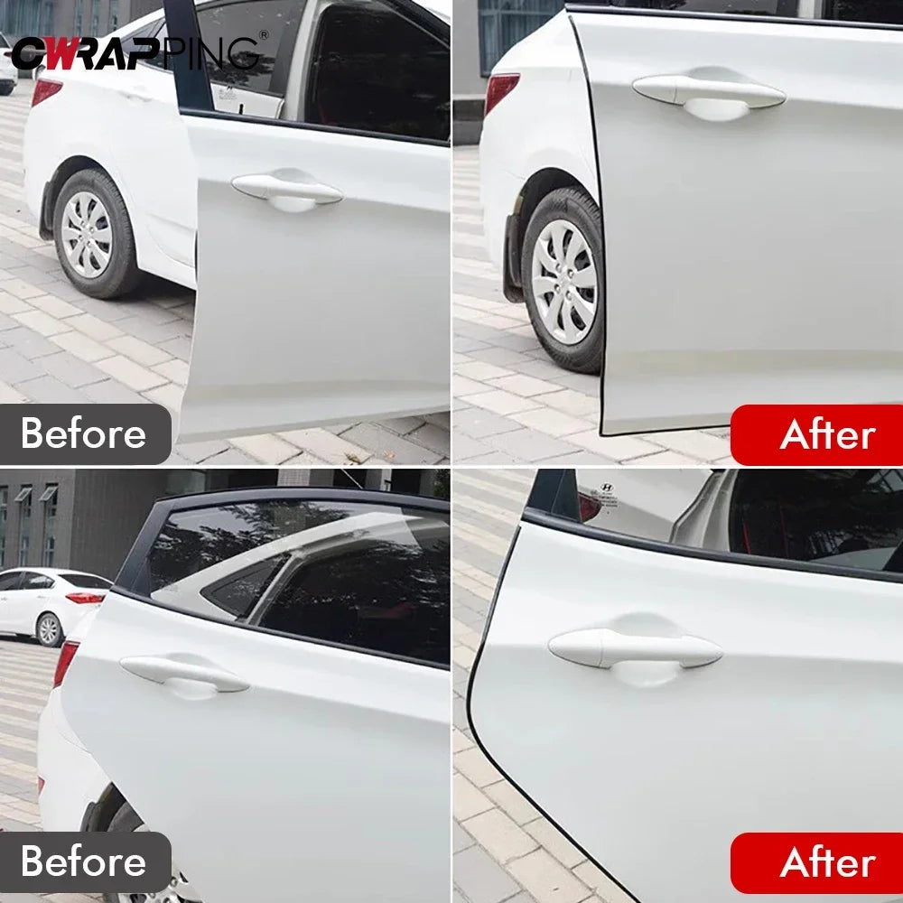 5M Car Door Protection Sealing Strip Edge Scratch Protector PVC Transparent Auto Anti-collision Door Strips for Car Accessories