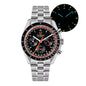 Watchdives New Wd1863 Quartz Men Watch VK63 Chronograph Bubble Sapphire Waterproof 39Mm Steel Top Brand Luxury Business Watch