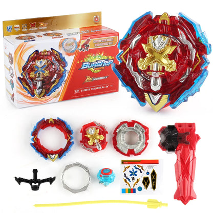Bey Burst B-200 Xiphoid Xcalibur Gyro Metal Spinning Top with Sword LR Launcher New Year Gift