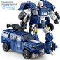 Jinjiang Transforming Robot Series 2: Optimus Prime, War God, Car, Plane, Tank, Robot for Boys