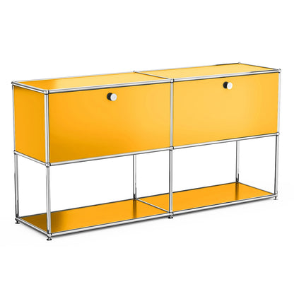 Modern Modular Metal Storage Cabinet Freestanding Sideboard Display Organizer For Living Room Bedroom Entryway Home Furniture