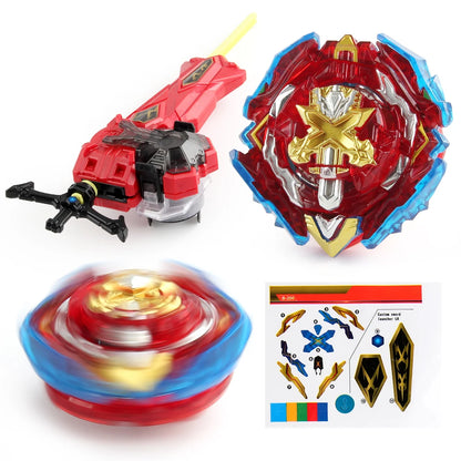 Bey Burst B-200 Xiphoid Xcalibur Gyro Metal Spinning Top with Sword LR Launcher New Year Gift