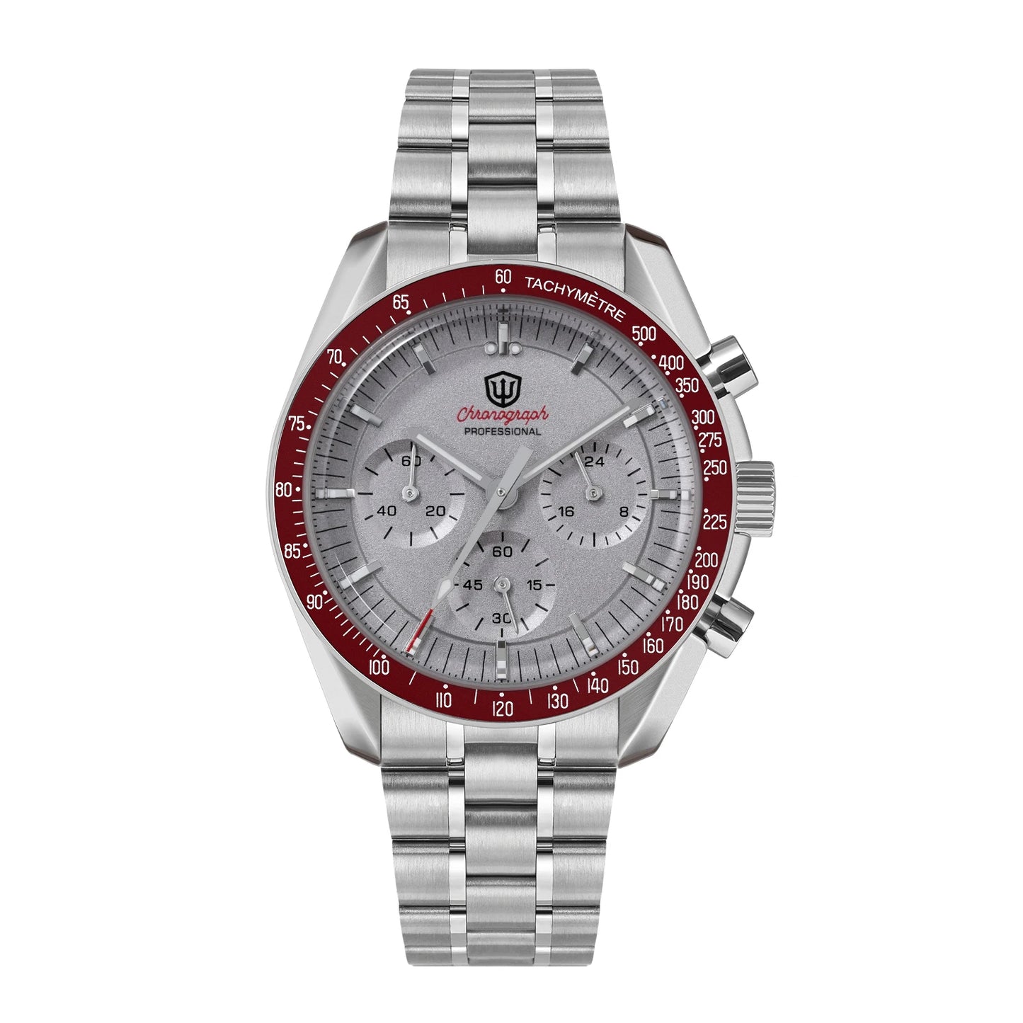 Watchdives New Wd1863 Quartz Men Watch VK63 Chronograph Bubble Sapphire Waterproof 39Mm Steel Top Brand Luxury Business Watch