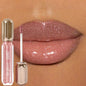 Mirror Pearl Lip Gloss Waterproof Long Lasting Moisturizing Lipstick Shine Glitter Lip Glaze Women Non Stick Cup Lip Tint Makeup