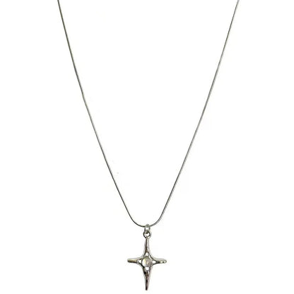 Y2K Accessories Fashion Red Crystal Heart Pendant Necklace Chian Egirl Sweet Cool Clavicle Chain Aesthetic Jewelry N0457