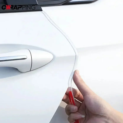 5M Car Door Protection Sealing Strip Edge Scratch Protector PVC Transparent Auto Anti-collision Door Strips for Car Accessories