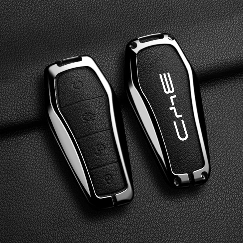 Car Accessories Key Case Holder Cover Chain For  BYD Atto 3 Han EV Dolphin Durable Second Song Pro Tang Dm QIn PLUS MAX Yuan
